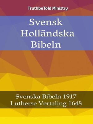 cover image of Svensk Holländska Bibeln